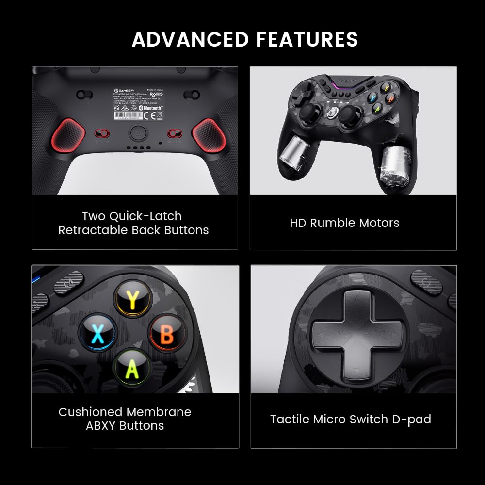 Foto 7 pulgar | Mando Inalámbrico Gamesir Tarantula Pro Para Switch/pc/ios/Android - Venta Internacional