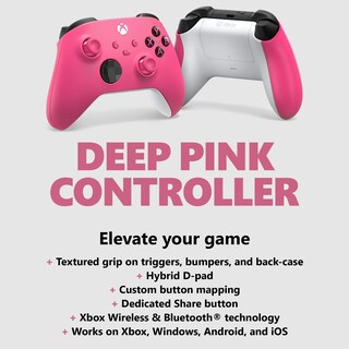 Foto 2 | Control Inalámbrico Rosa para Xbox Series X-Venta Internacional