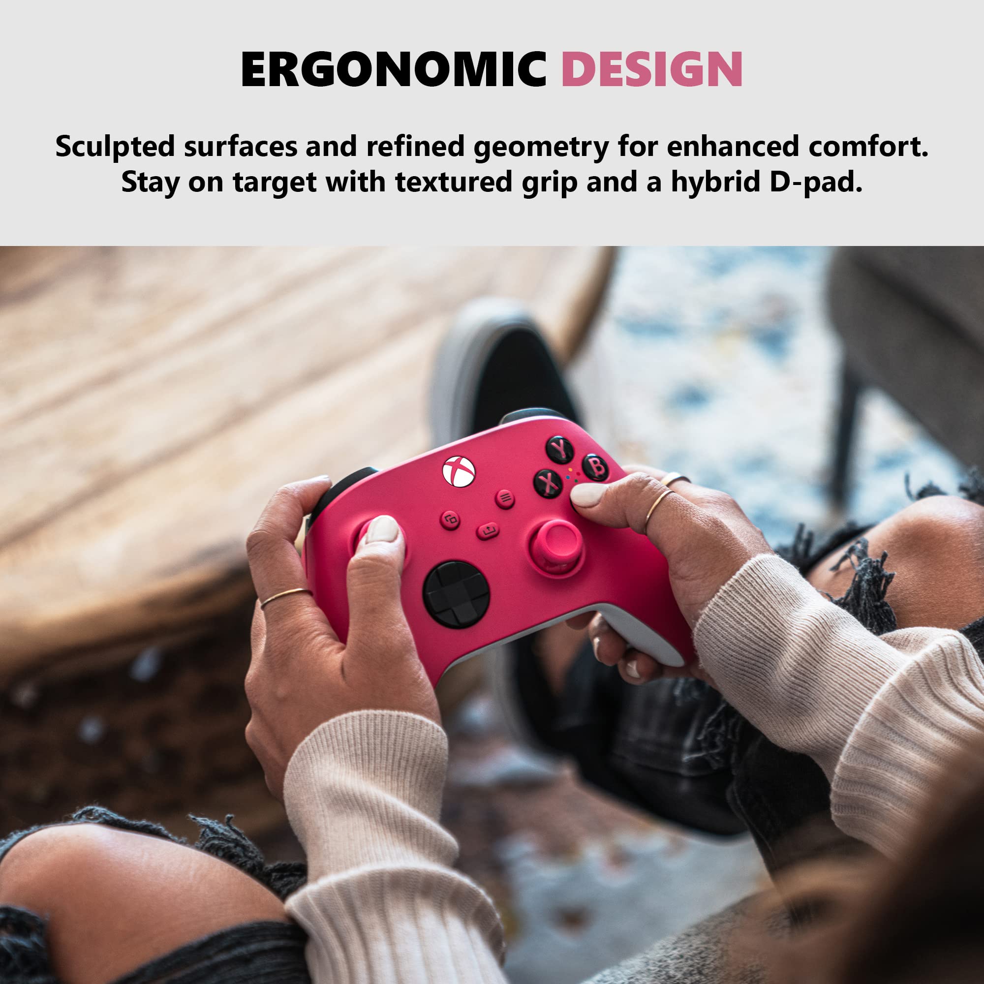 Foto 3 | Control Inalámbrico Rosa para Xbox Series X-Venta Internacional
