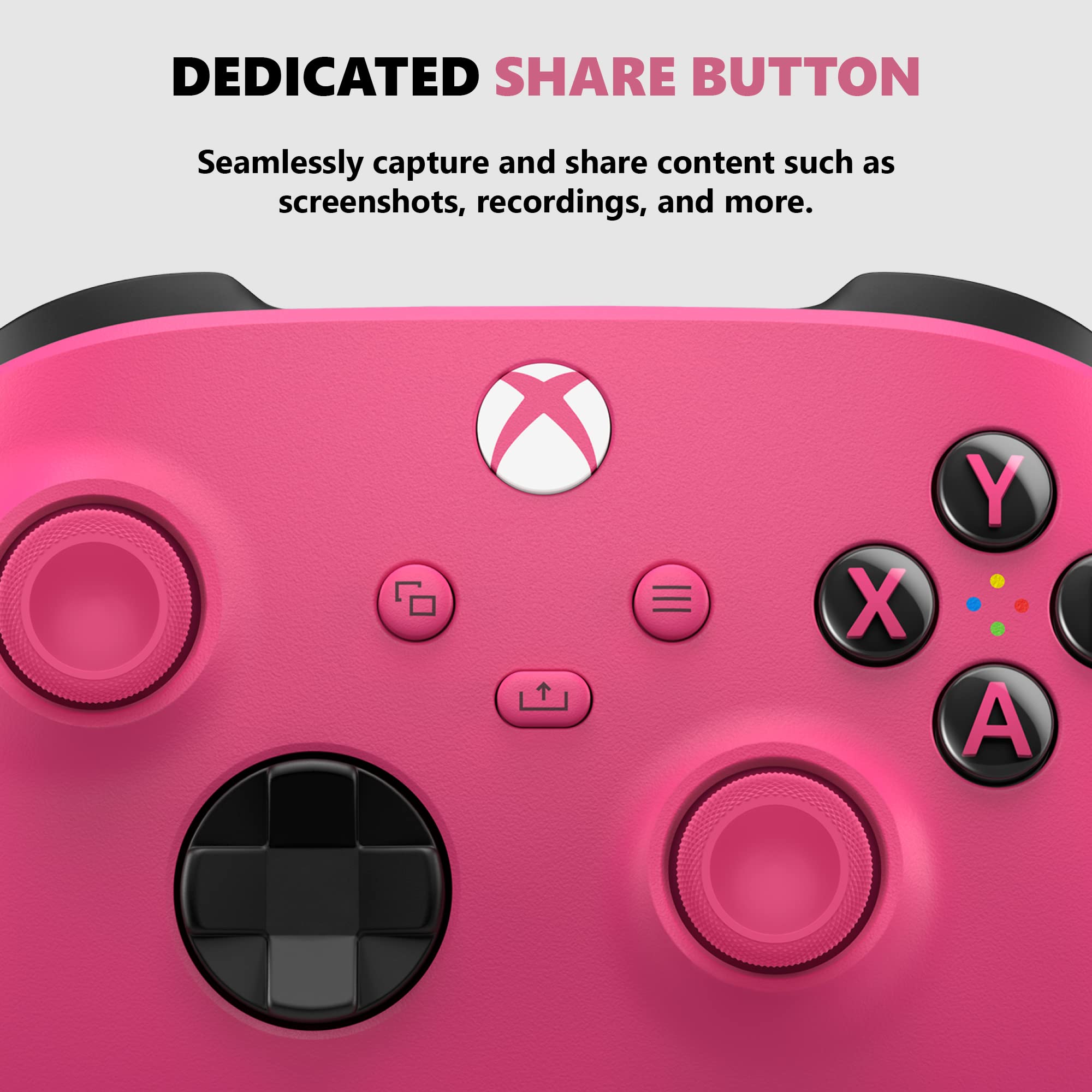 Foto 5 | Control Inalámbrico Rosa para Xbox Series X-Venta Internacional