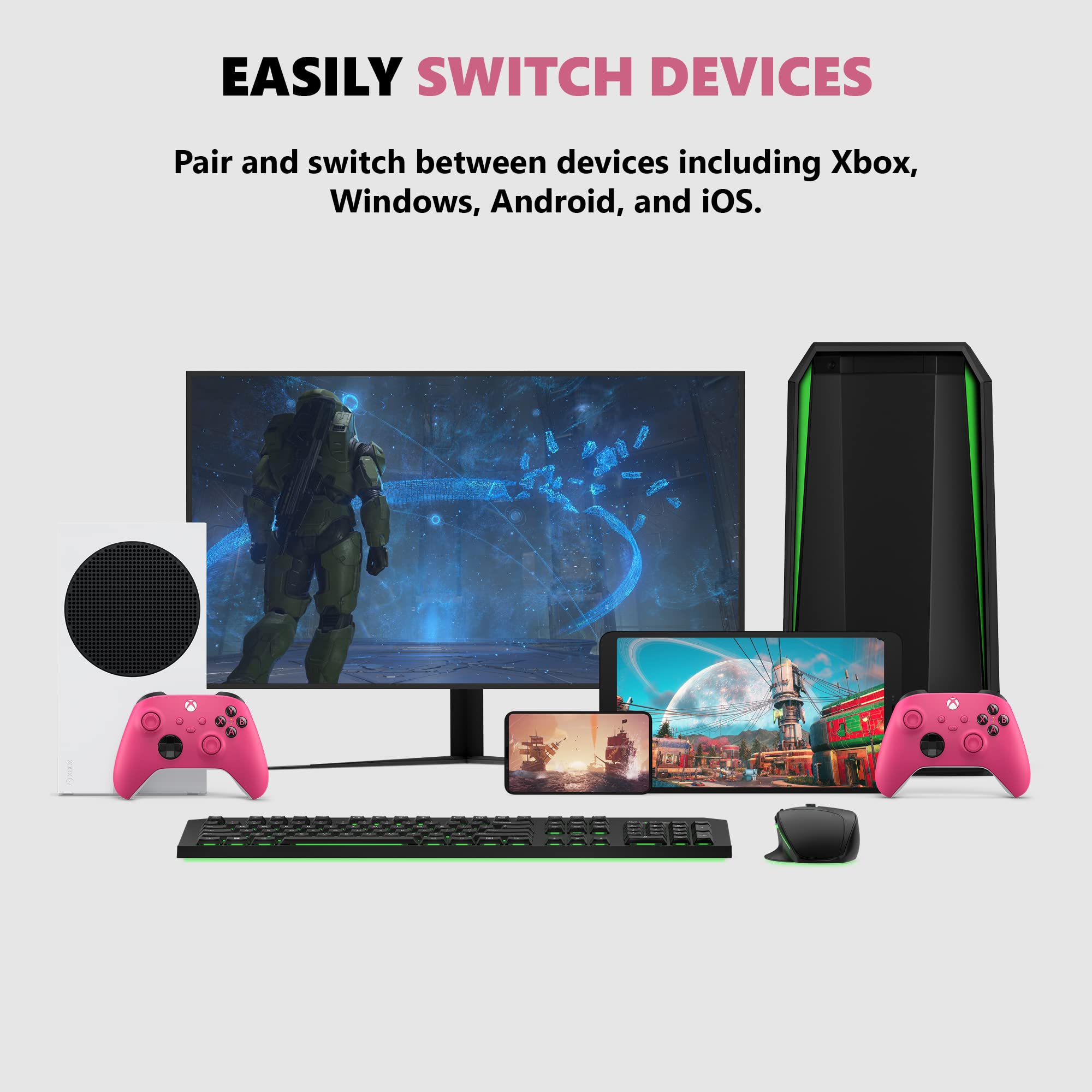 Foto 6 | Control Inalámbrico Rosa para Xbox Series X-Venta Internacional