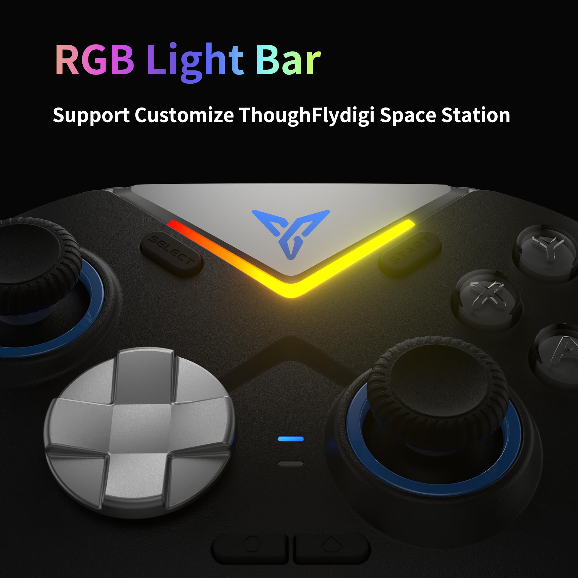 Foto 5 | Controlador De Juegos Inalámbrico Flydigi Vader 3 Con Vibración De Doble Motor - Venta Internacional.