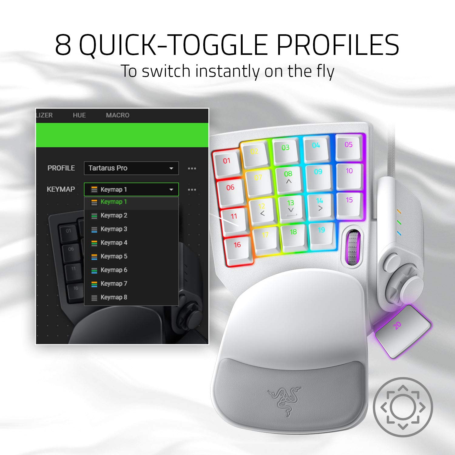 Foto 6 pulgar | Teclado Analógico-Óptico Razer Tartarus Pro Para Juegos - Venta Internacional