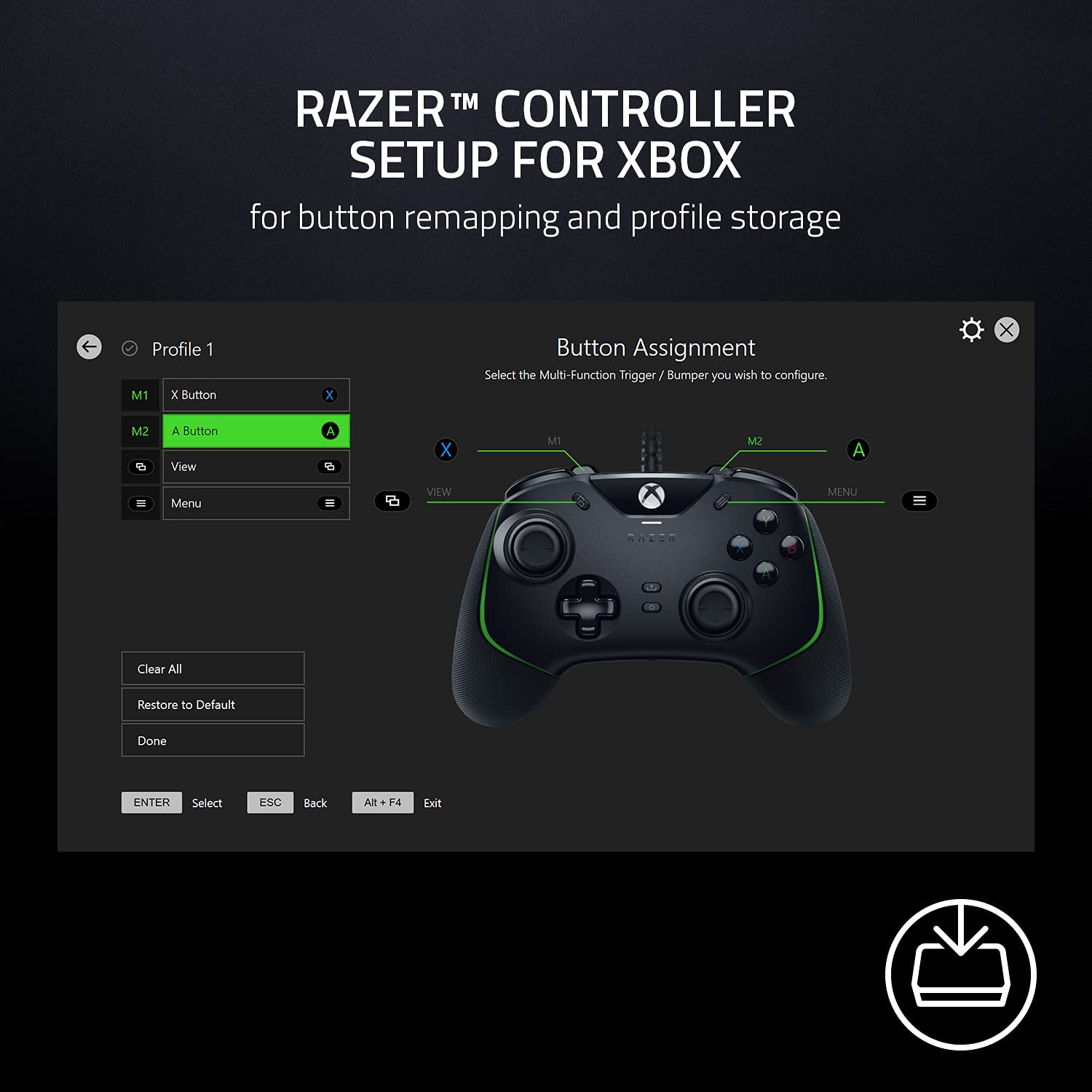 Foto 7 | Control Alámbrico Razer Wolverine V2 Blanco para Xbox Series X-Venta Internacional