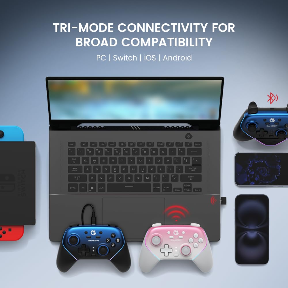 Foto 3 pulgar | Controlador De Juegos Inalámbrico Gamesir Super Nova Para Pc/switch/ios/android - Venta Internacional.