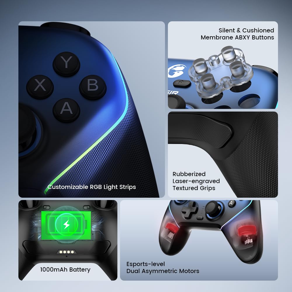 Foto 6 pulgar | Controlador De Juegos Inalámbrico Gamesir Super Nova Para Pc/switch/ios/android - Venta Internacional.