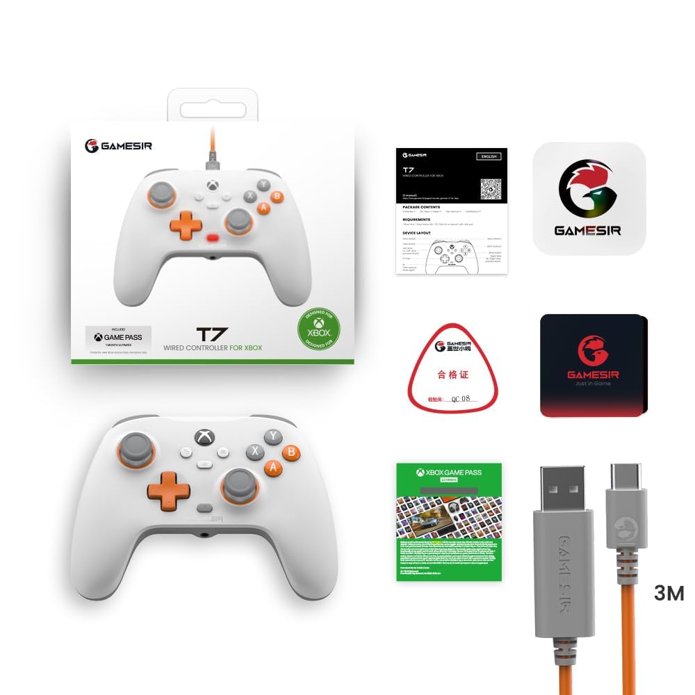 Foto 8 pulgar | Controlador con Cable Gamepad Gamesir T7 para Xbox Series X|S - Xbox One - Windows 10/11 - Venta Internacional