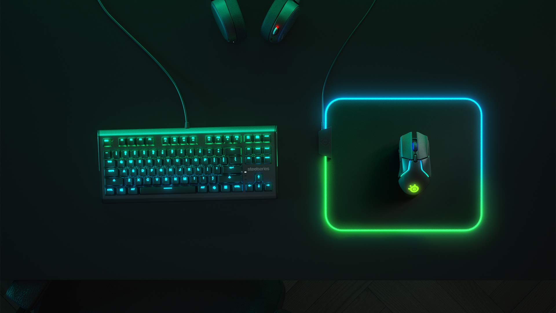 Foto 3 pulgar | Alfombrilla de Ratón para Juegos SteelSeries QcK Medium RGB Prism Cloth - Venta Internacional