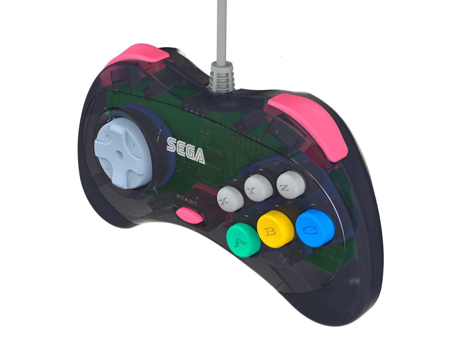 Foto 4 pulgar | Controlador Retro-bit Usb Oficial De Sega Saturn Para Sega Genesis Mini - Venta Internacional.