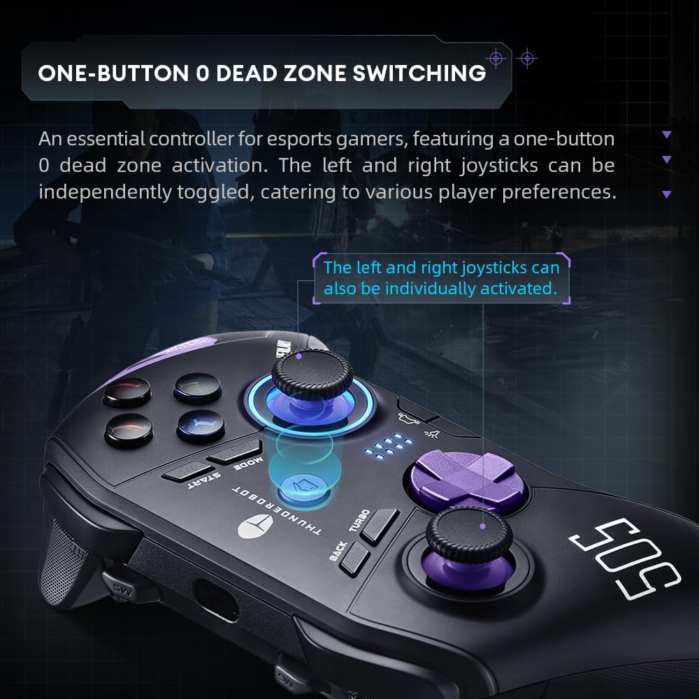 Foto 7 pulgar | Controlador De Juegos Inalámbrico Thunderobot G50s Para Pc/switch - Venta Internacional.