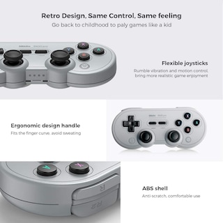 Foto 5 | Controlador Bluetooth Inalámbrico 8bitdo Sn30 Pro Para Nintendo - Venta Internacional.