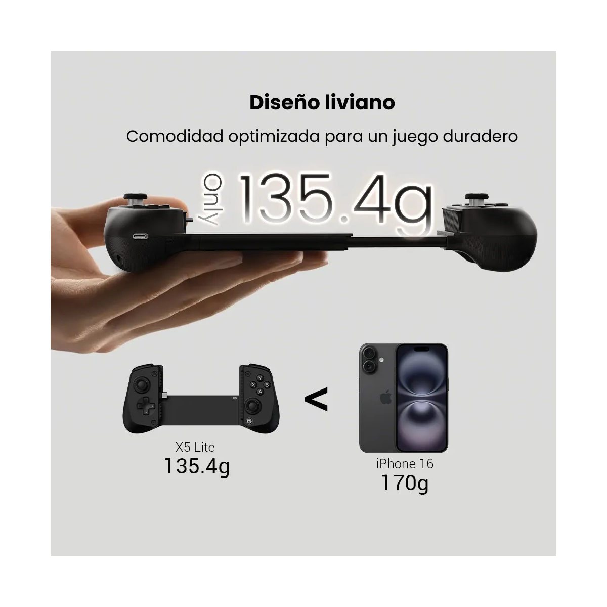 Foto 3 pulgar | Mando Inalámbrico Celular Ergonómico Eo Safe Imports Esi-20085 Negro