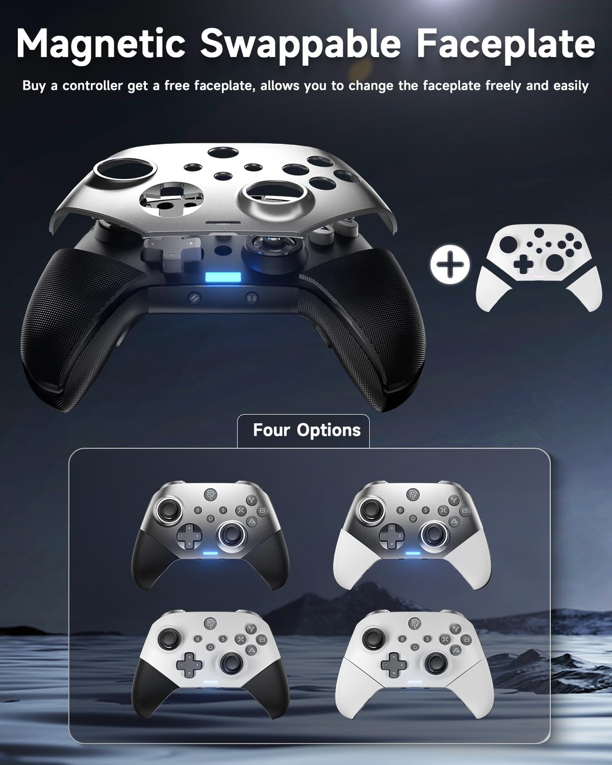 Foto 3 pulgar | Controlador Bluetooth Inalámbrico Easysmx X10 Para Pc/switch - Venta Internacional.