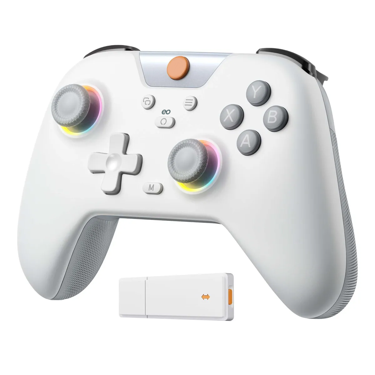Foto 2 pulgar | Control Bluetooth Inalámbrico Gamepad Eo Safe Imports Esi-20574 Blanco