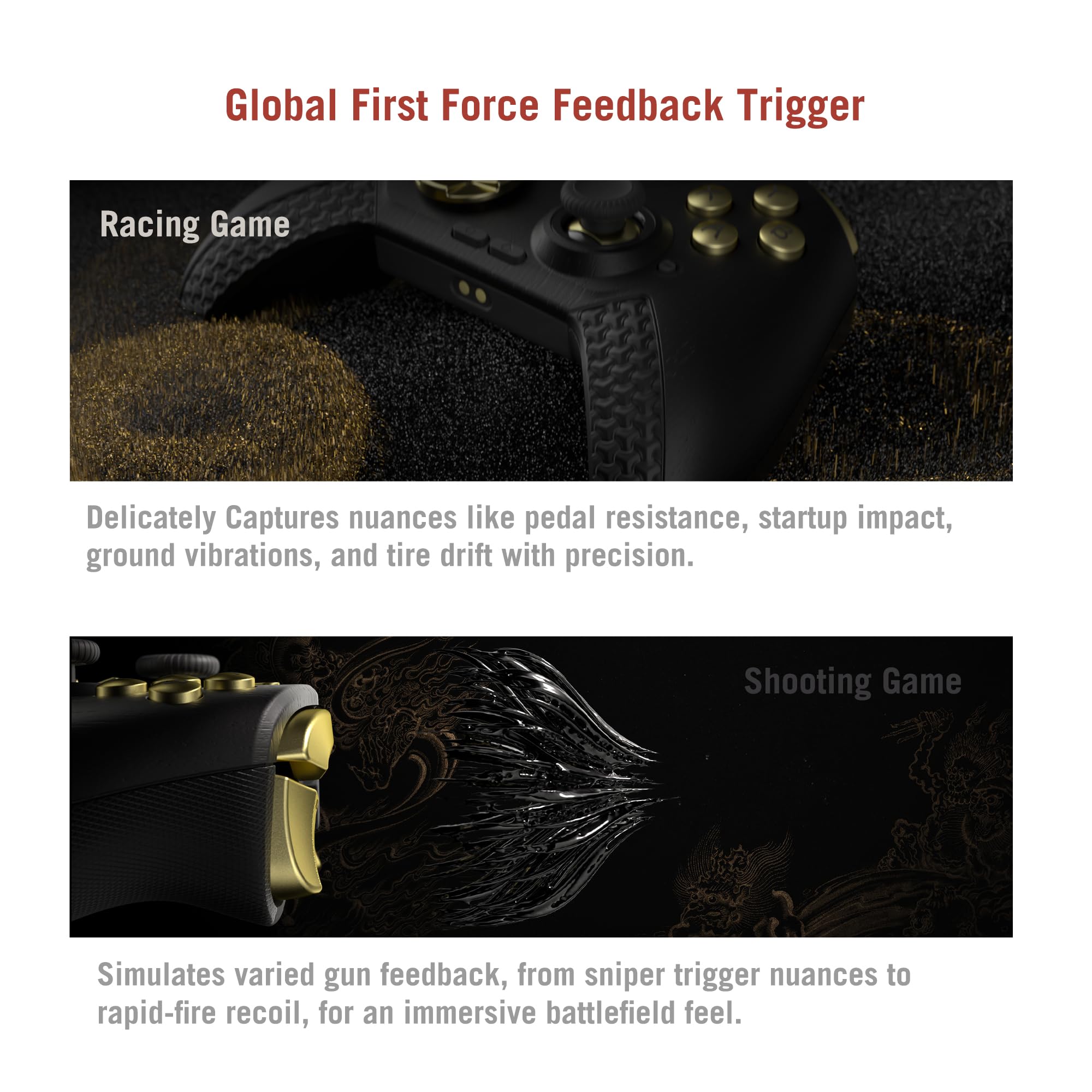 Foto 3 | Controlador De Pc Flydigi Apex 4 Black Myth: Edición Wukong - Venta Internacional.