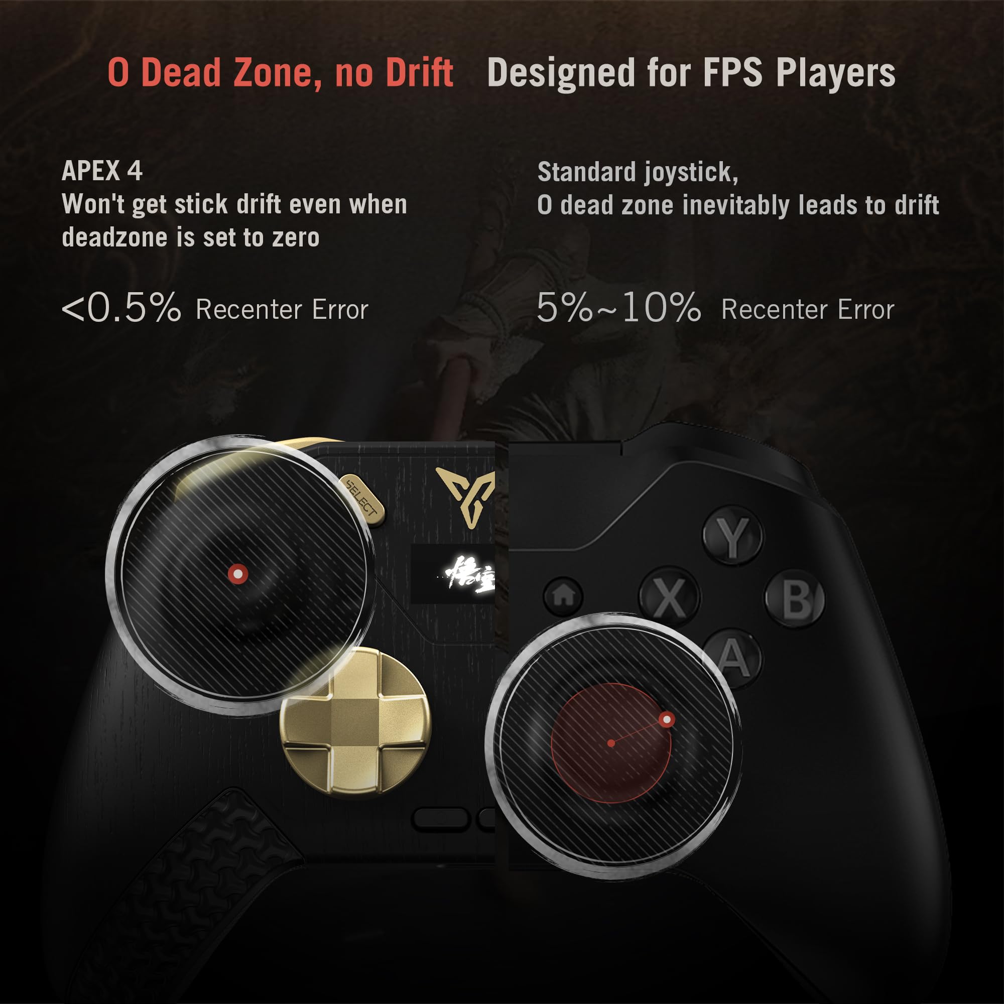 Foto 5 | Controlador De Pc Flydigi Apex 4 Black Myth: Edición Wukong - Venta Internacional.