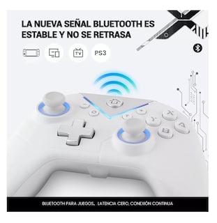 Foto 2 | Control Joystick Inalámbrico Para Nintendo Switch, Blanco