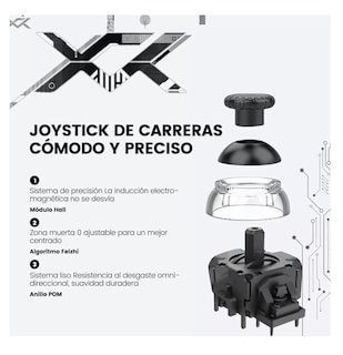 Foto 4 | Control Joystick Inalámbrico Para Nintendo Switch, Blanco
