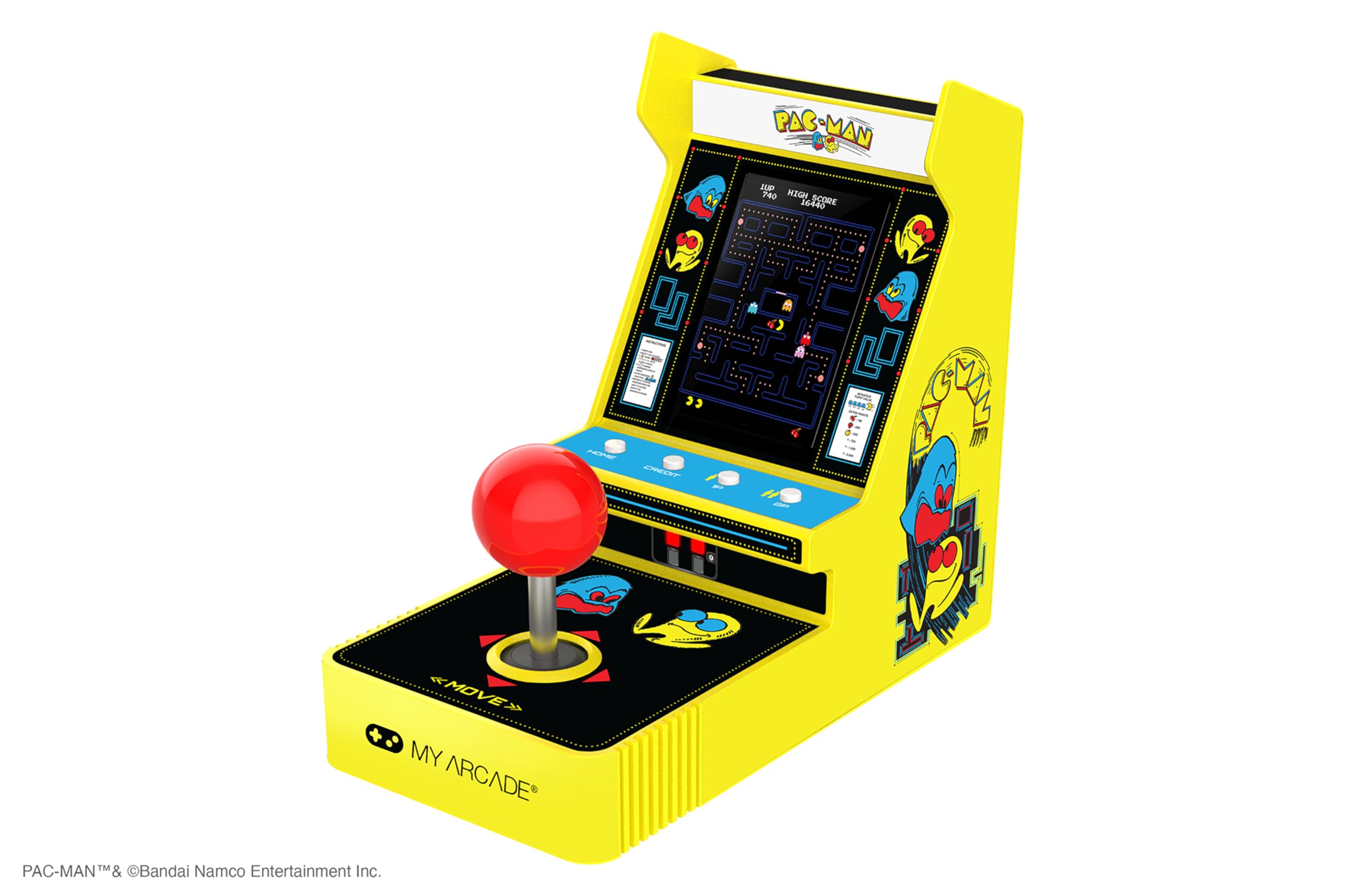 Foto 1 | Consola De Juegos My Arcade Pac-man Joystick Player Con 2 Modos De Juego - Venta Internacional.