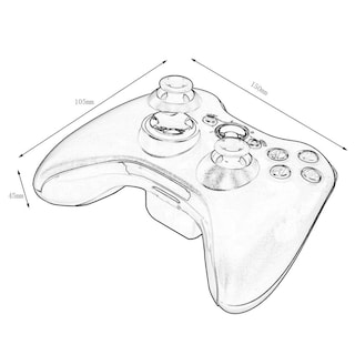 Foto 3 | Gamepad Joystick N-3 Para Mando Inalámbrico Xbox 360 Game C - Venta Internacional.