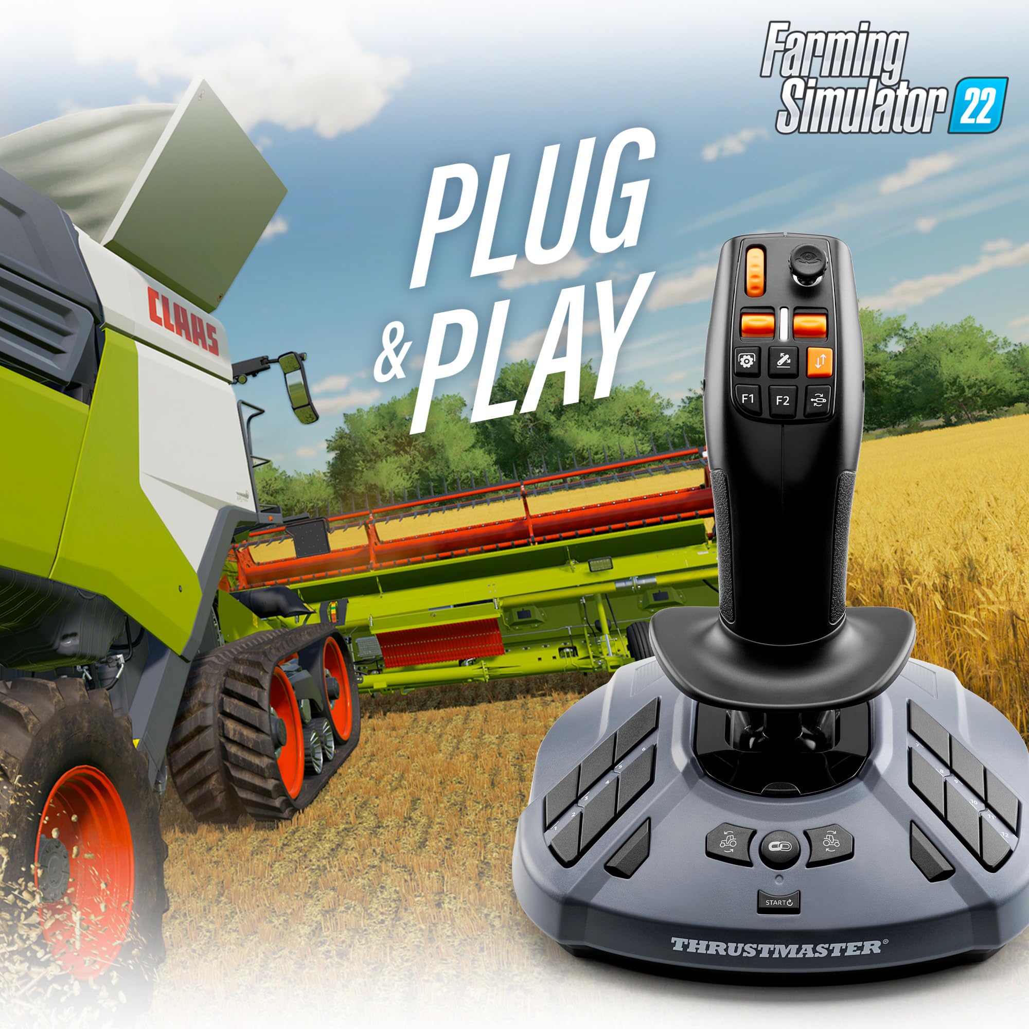 Foto 6 pulgar | Joystick Thrustmaster Simtask Farmstick Para Simulador Agrícola - Venta Internacional.
