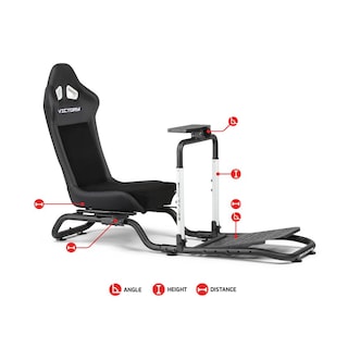 Foto 7 | Asiento Simulador De Carreras Victory Next Level