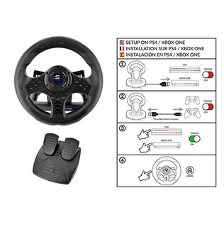 Foto 6 | Volante de Carreras Subsonic Superdrive Sv450 Xbox/ps/pc - Venta Internacional