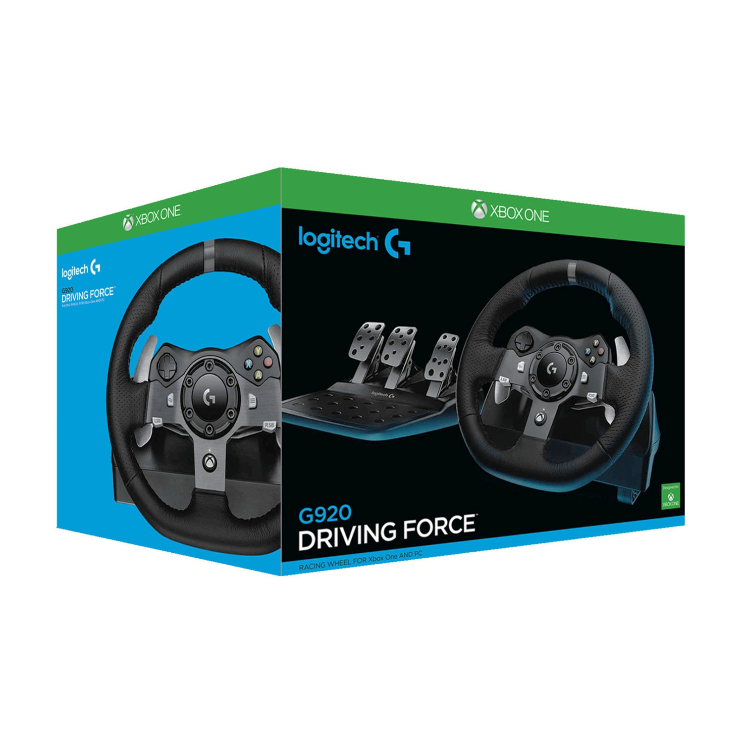 Foto 6 | Volante de Carreras y Pedales Logitech G920 Negro