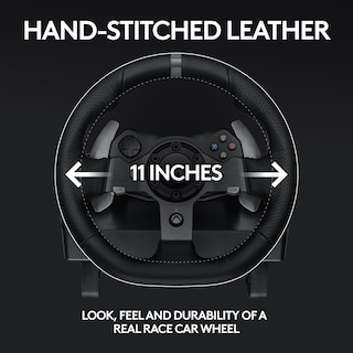 Foto 5 | Volante De Carreras Logitech G920 Driving Force Para Xbox/pc, Color Negro - Venta Internacional.