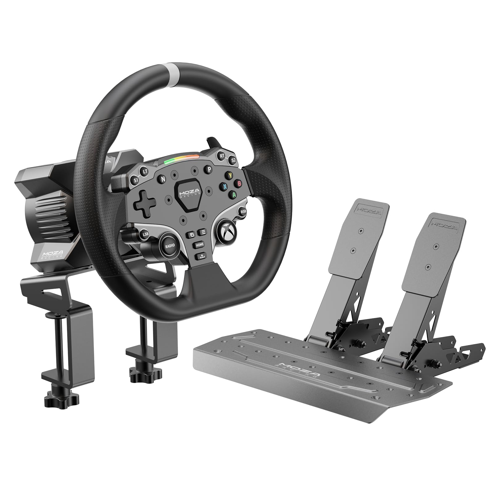 Foto 3 pulgar | Paquete De Volante Y Pedales De Carreras Moza R3 Para Xbox Y Pc - Venta Internacional.