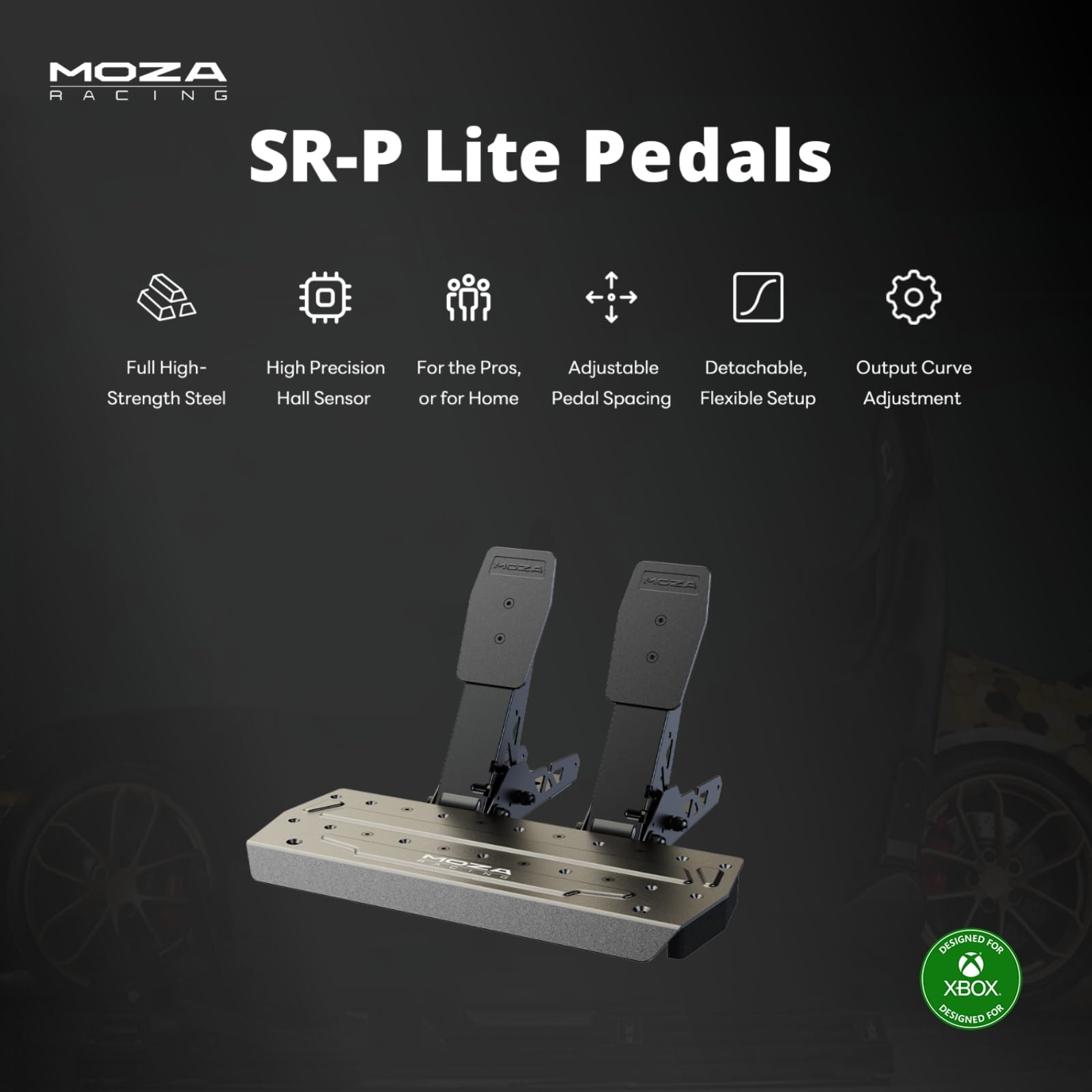 Foto 6 pulgar | Paquete De Volante Y Pedales De Carreras Moza R3 Para Xbox Y Pc - Venta Internacional.