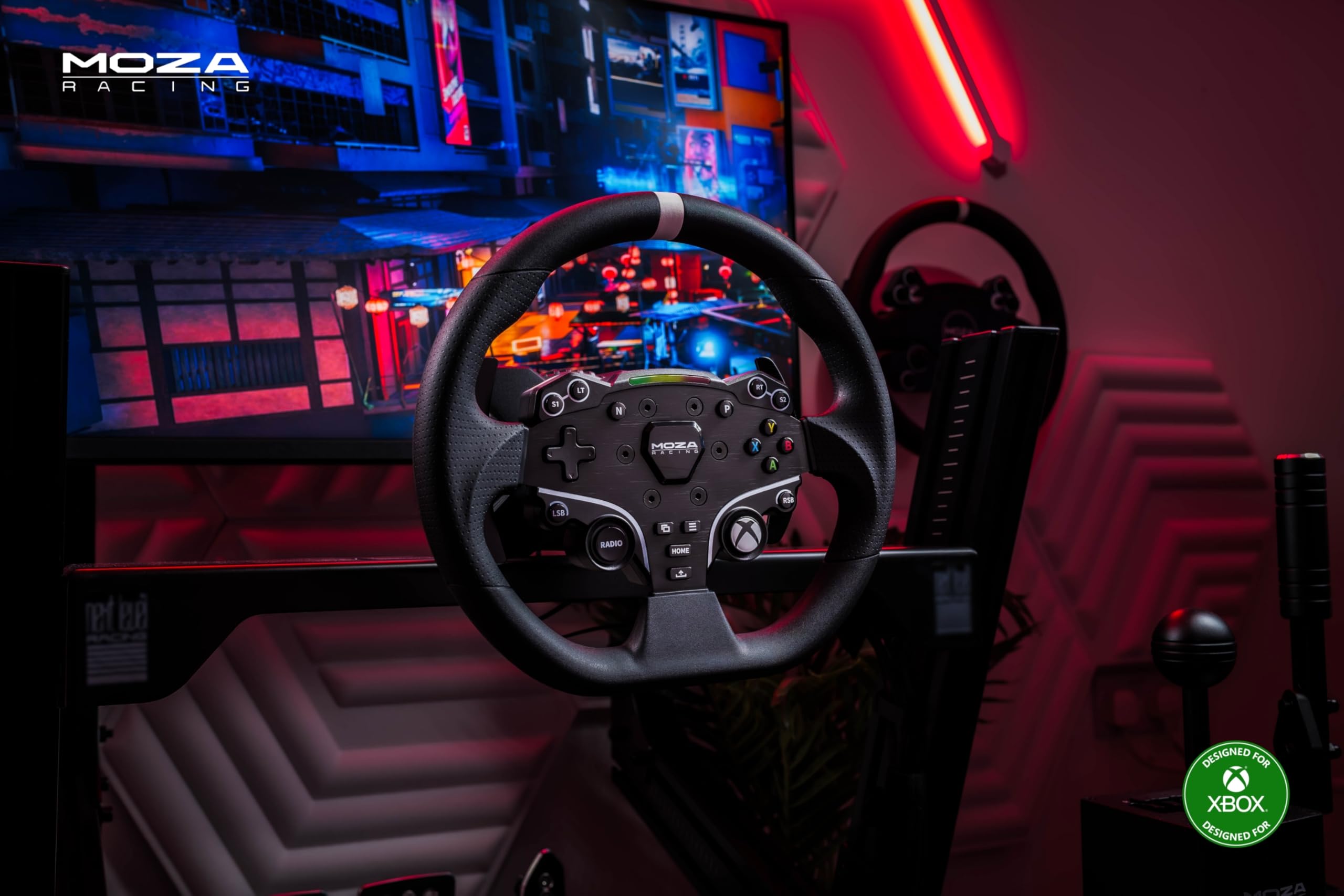 Foto 7 | Paquete De Volante Y Pedales De Carreras Moza R3 Para Xbox Y Pc - Venta Internacional.