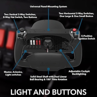 Foto 5 | Panel de Control de Videojuego Tipo Volante Honeycomb Aeronautical - Venta Internacional