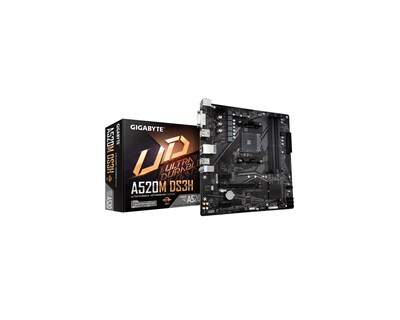 Foto 1 | Tarjeta Madre Gigabyte A520M DS3H Amd Ryzen 5000 series - 3rd Gen Ryzen Am4 4xddr4 Max 128 Gb