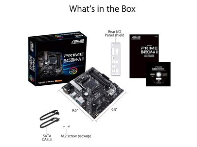 Foto 2 | Tarjeta Madre Mb Asus Prime B450m-a Ii Am4