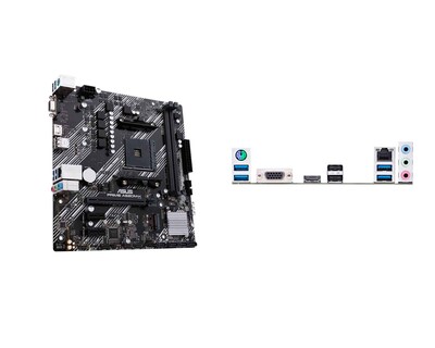 Foto 3 | Tarjeta Madre Asus Prime A520m-k Amd Am4 2xddr4 (max64gb) Vga/ Hdmi Matx Glan Pciex16