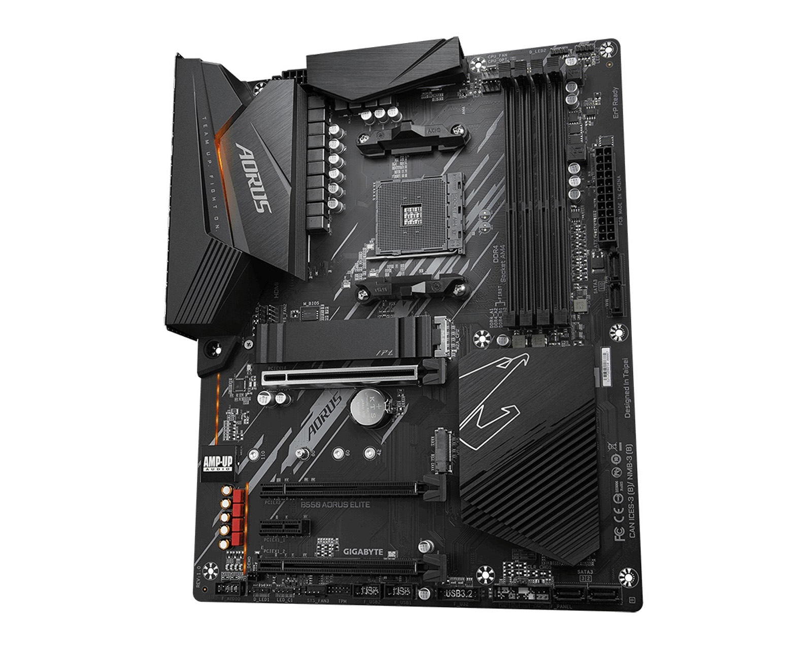 Foto 3 pulgar | Tarjeta Madre Gigabyte B550 Aorus Elite Am4(ryzen) B550 Aorus Elite