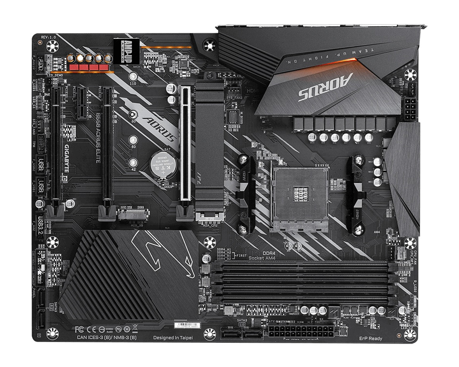 Foto 4 pulgar | Tarjeta Madre Gigabyte B550 Aorus Elite Am4(ryzen) B550 Aorus Elite