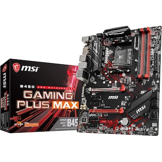 Foto 1 | Tarjeta Madre Msi B450 Gaming Plus Max Atx Ddr4 Hdmi color Negro