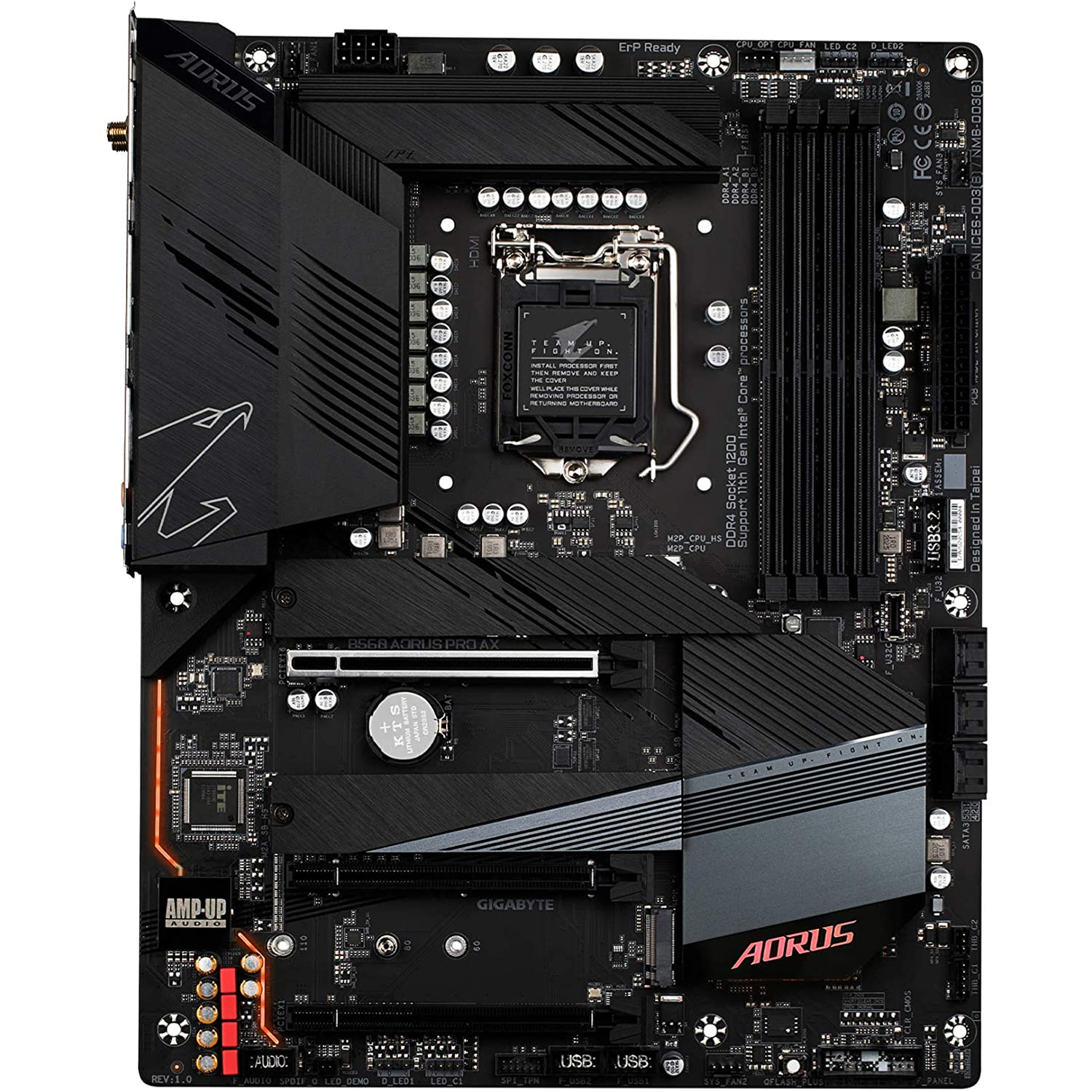 Foto 3 pulgar | Tarjeta Madre Aorus B560 Aorus Pro Ax Intel 1200 Ddr4 Atx color Negro