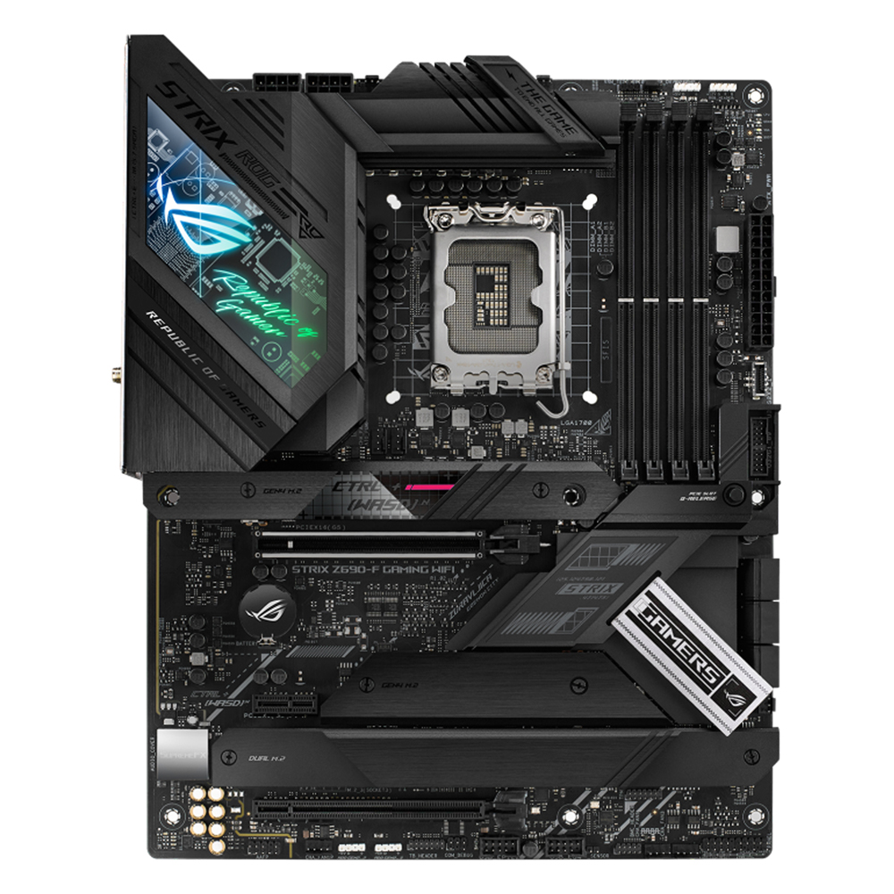 Foto 3 pulgar | Tarjeta Madre Asus Rog Strix Z690-f Gaming Wifi 1700 Ddr5 Rgb Atx color Negro