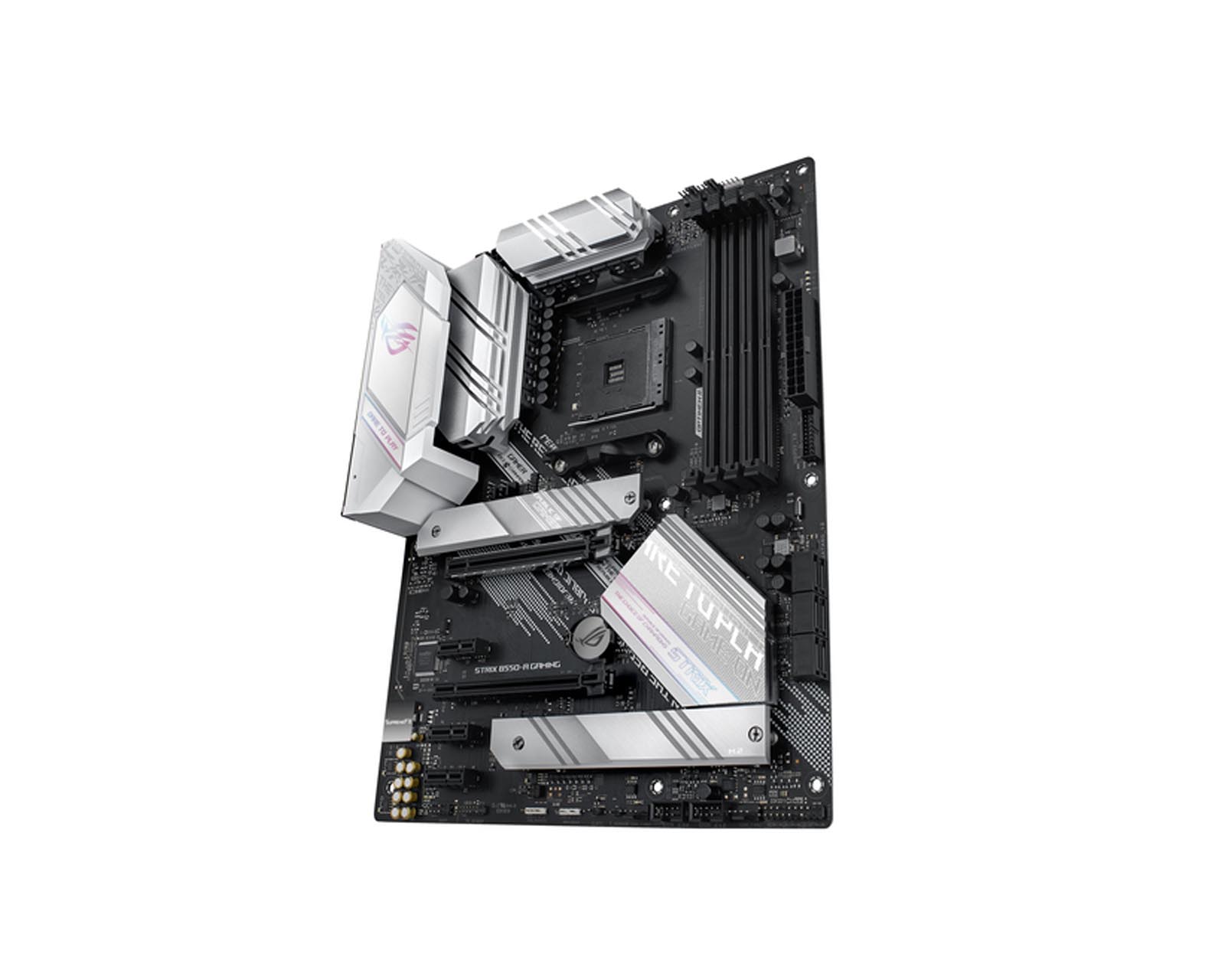 Tarjeta Madre Asus Rog Strix B550-a color Negro