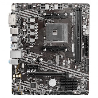 Foto 2 | Tarjeta Madre Msi A520m-a Pro Amd Am4 Micro Atx