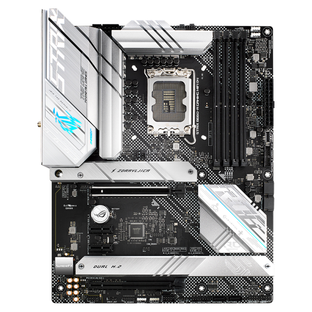 Foto 3 pulgar | Tarjeta Madre Asus Rog Strix B660-a Gaming Wifi D4 Intel 1700 Ddr4 Atx color Negro