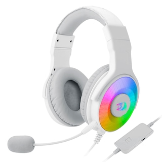 Foto 1 | Audífonos Headset Gamer Redragon color Blanco Pandora White H350rgb Adaptador Consolas