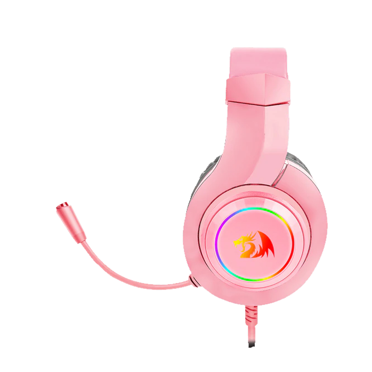 Foto 3 pulgar | Audífonos Headset Gamer Redragon Hylas H260p-rgb color Rosa