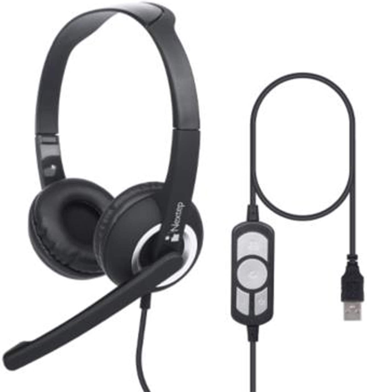 Foto 3 | Diadema Nextep NE-425 color Negro con Micrófono