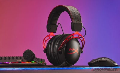 Foto 2 | Audiófonos Gamers HyperX Cloud Alpha Inalámbrico Negro