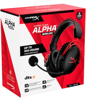 Foto 3 | Audiófonos Gamers HyperX Cloud Alpha Inalámbrico Negro