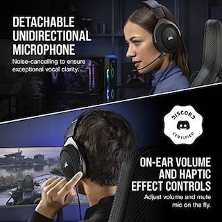 Foto 5 | Venta Internacional - Auriculares para Juegos Corsair HS60 Haptic Stereo con Haptic Bass